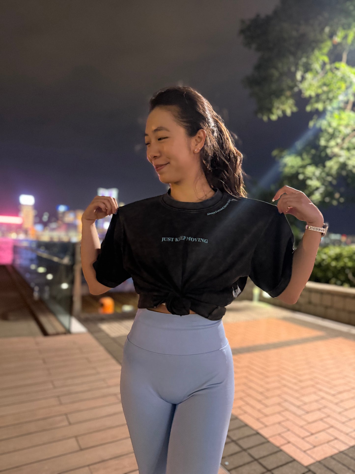 JKM Loose Fit Big Logo Tee