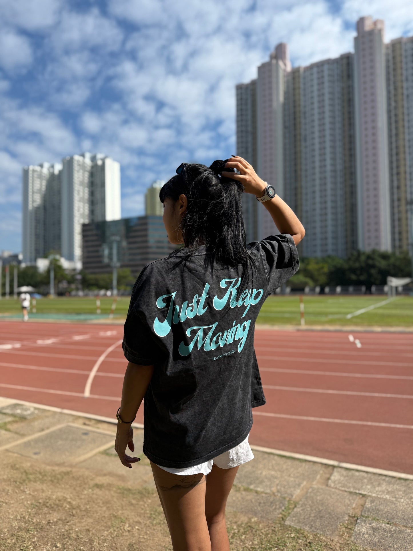 JKM Loose Fit Big Logo Tee