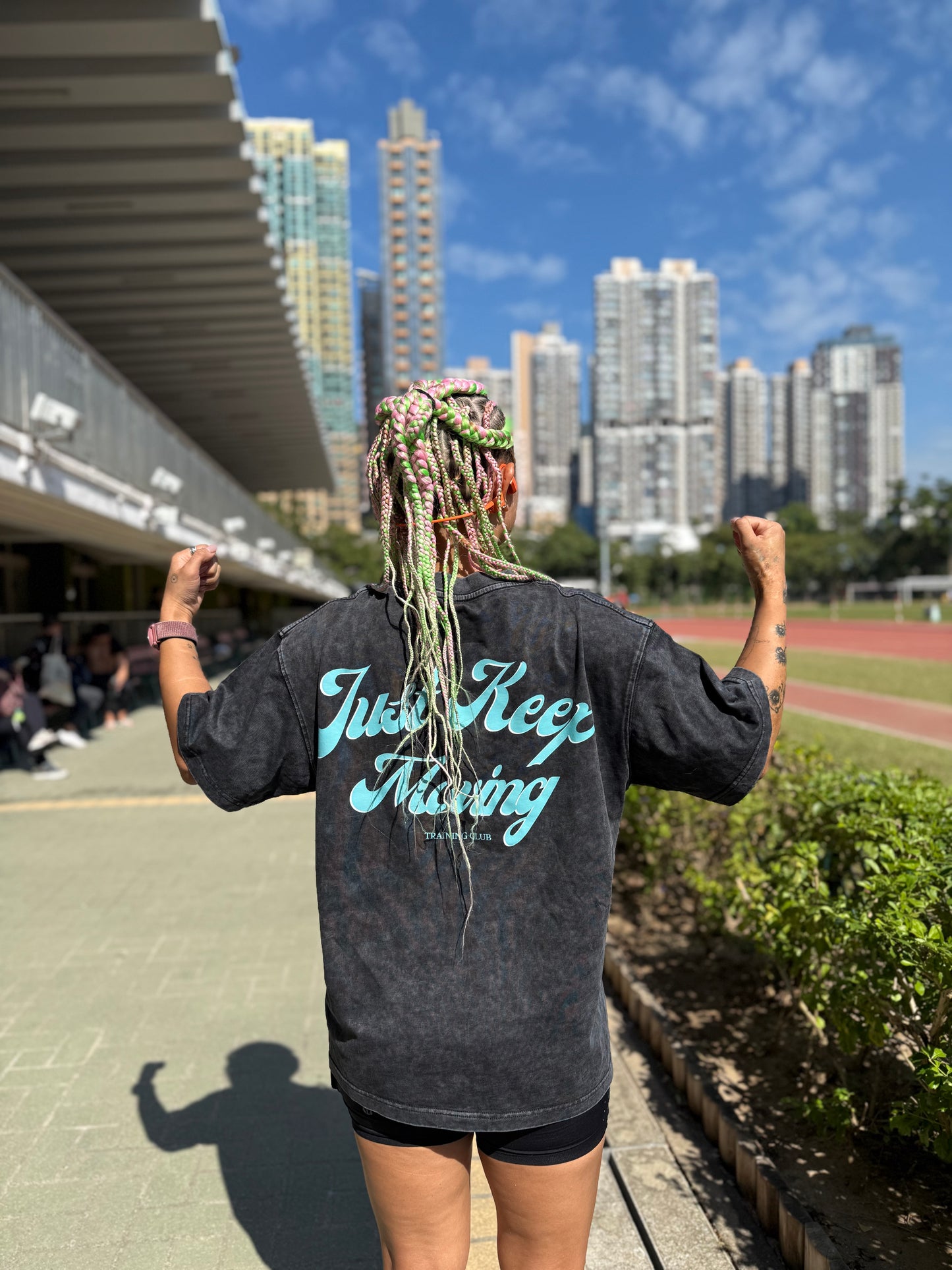 JKM Loose Fit Big Logo Tee
